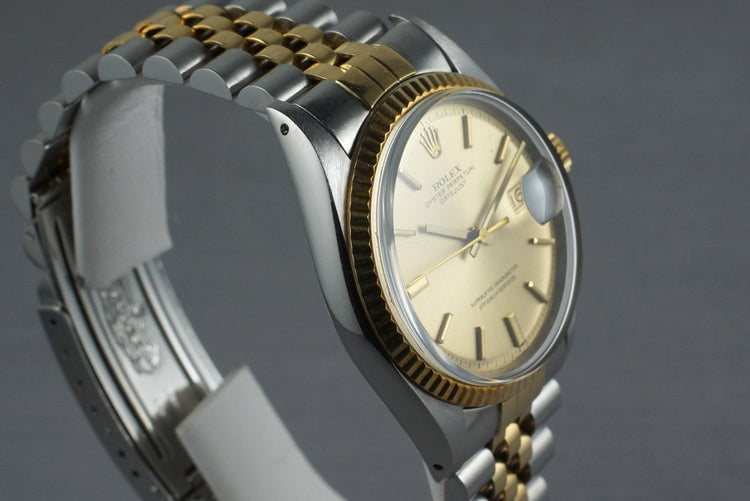 1969 Rolex Two Tone Datejust 1601