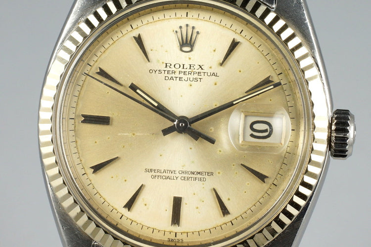 1962 Rolex Datejust 1601 with Non-Luminous Dial