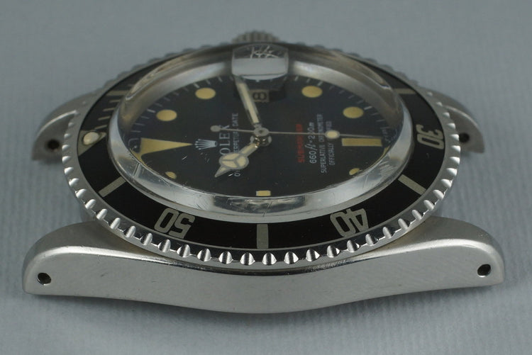 1970 Rolex RED Submariner 1680 with Mark 4 Dial