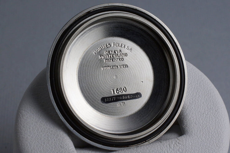 1971 Rolex Red Submariner 1680 Mark V Dial