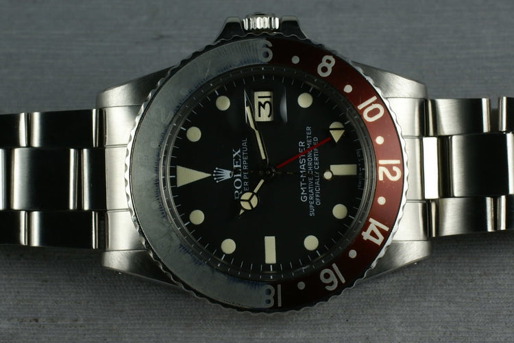 Rolex GMT 1675 with fantastic insert