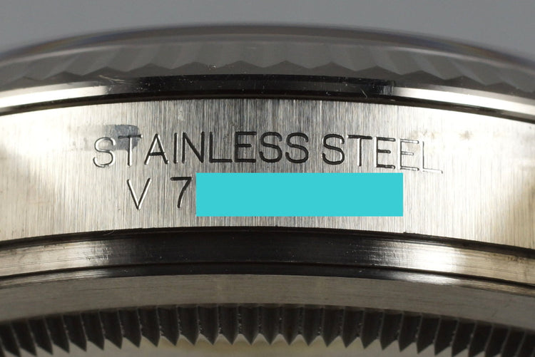 2009 Rolex DateJust 116234 Black Dial