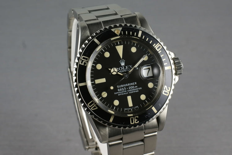 Rolex Submariner 1680 Mark 1 White Dial