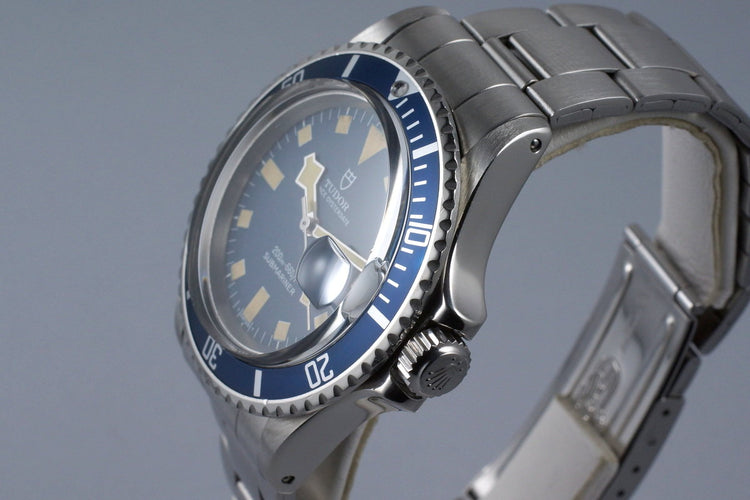 1970 Tudor Submariner 7021/0 Blue Snowflake with Papers