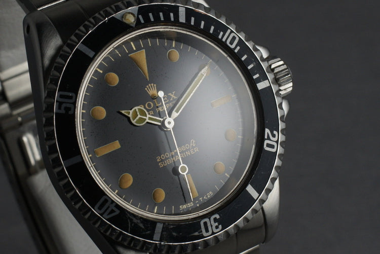 Rolex Submariner 5513 with Glossy Gilt Dial