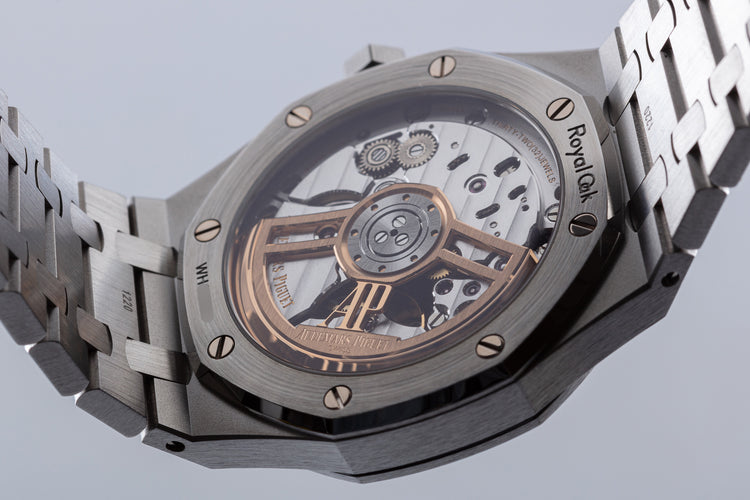 2020 Audemars Piguet 15500ST.00 Royal Oak Black Dial with Box & Papers