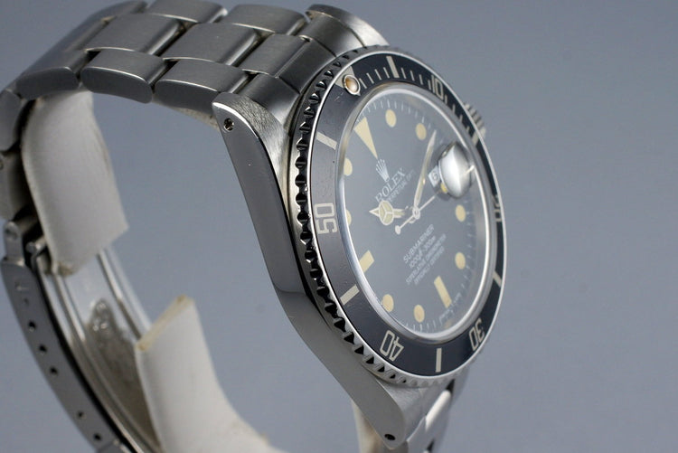1983 Rolex Submariner 16800 with RSC Papers