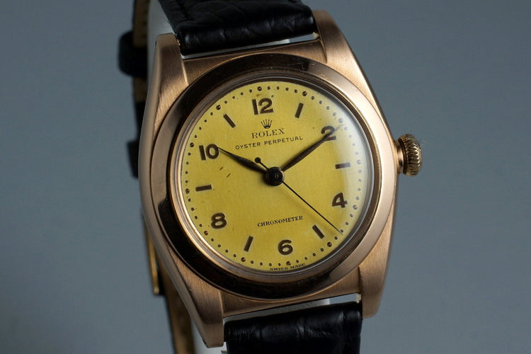 1946 Rolex RG Bubble Back 3131