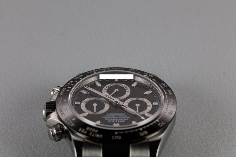 2018 Rolex Daytona 116500LN Black Dial with Box and Papers