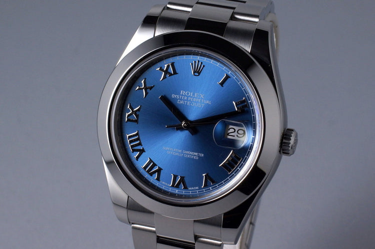 2015 Rolex DateJust 116300 with Box and Papers
