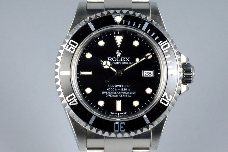 2005 Rolex Sea Dweller 16600