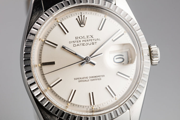 1975 Rolex DateJust 1603 Silver Dial