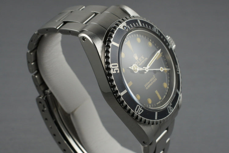 1965 Rolex Submariner 5513 Glossy Gilt Meters First Dial