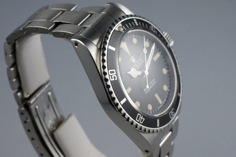 1970 Rolex Submariner 5513 with Serif Dial