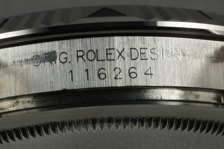 2005 Rolex DateJust 116264 Turn-O-Graph with Original Papers
