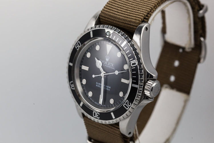 1967 Rolex Submariner 5513 with Service Dial