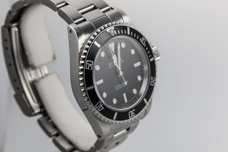 1997 Rolex Submariner 14060 with Box and Papers