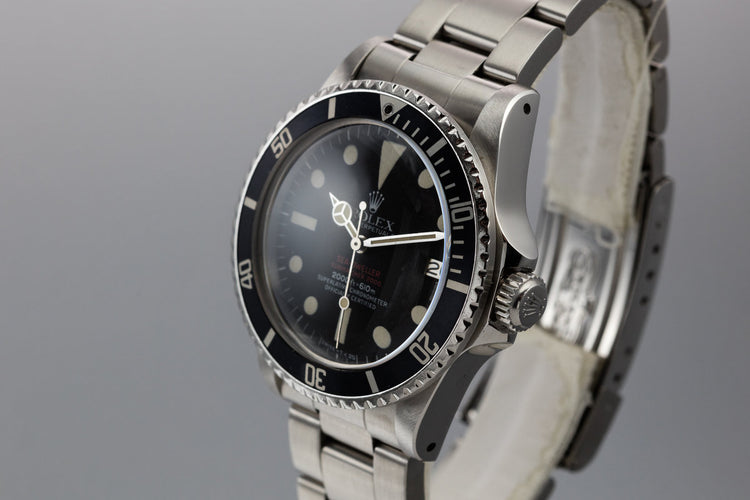 1978 Rolex Double Red Sea-Dweller 1665 with MK IV Dial