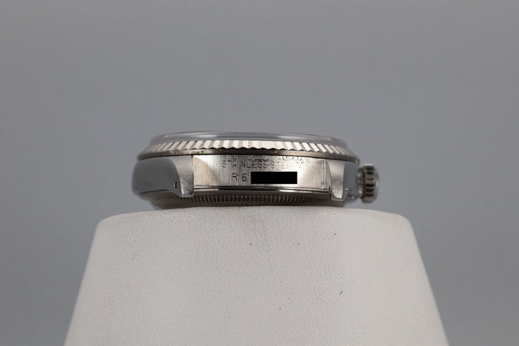 1988 Rolex DateJust 16234 with Matte Blue Dial