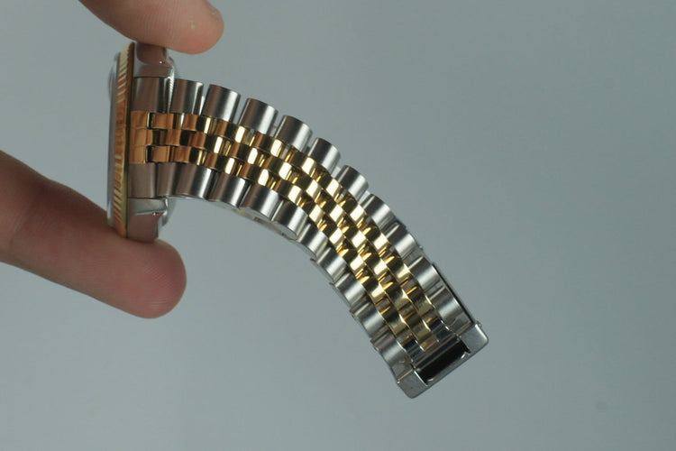 1988 Rolex 18K/SS DateJust 16233 with Cream Roman Dial