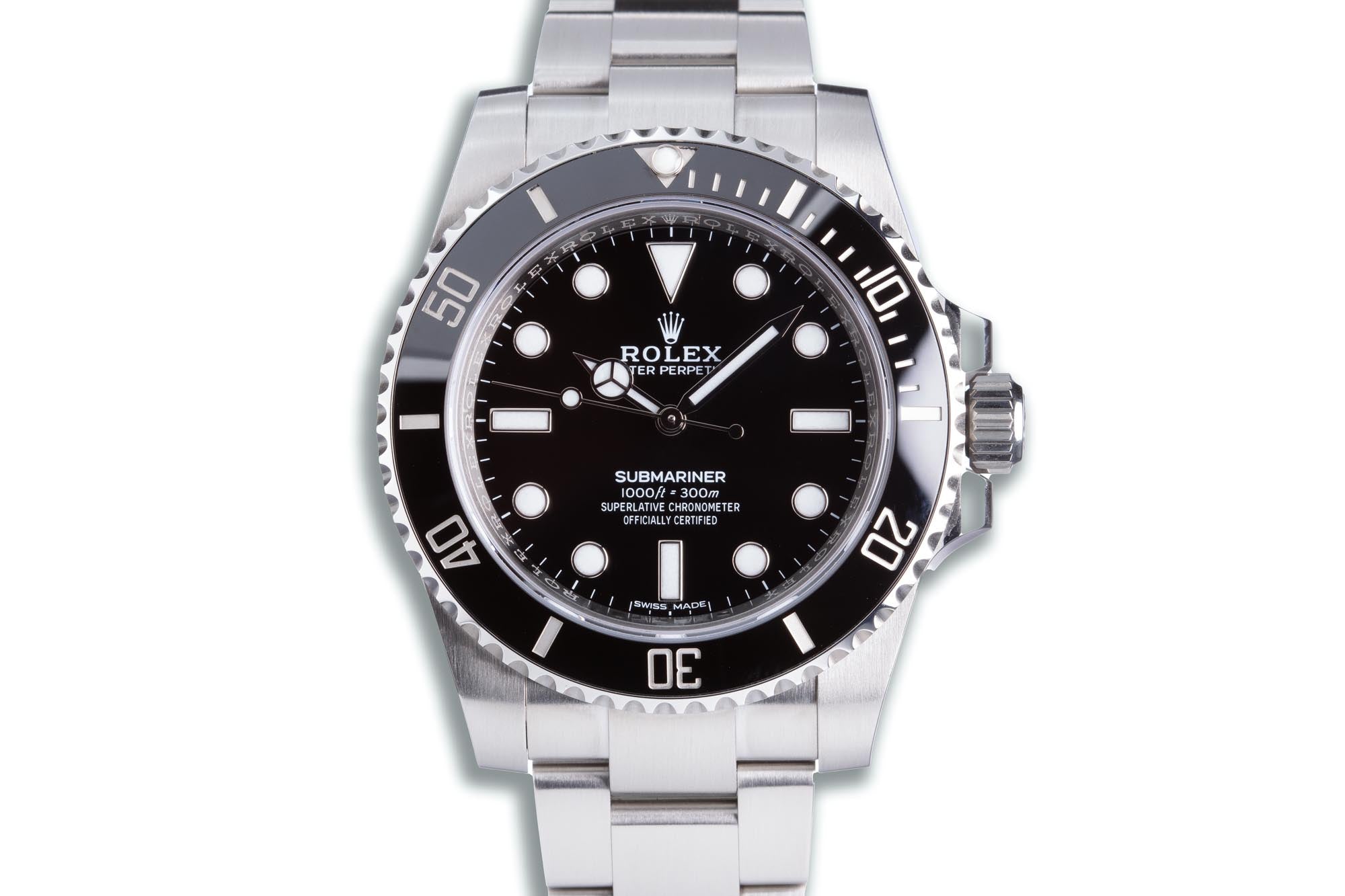Submariner 114060 114060 Zzf V2 Zzf V2 Submariner No Date On Sale