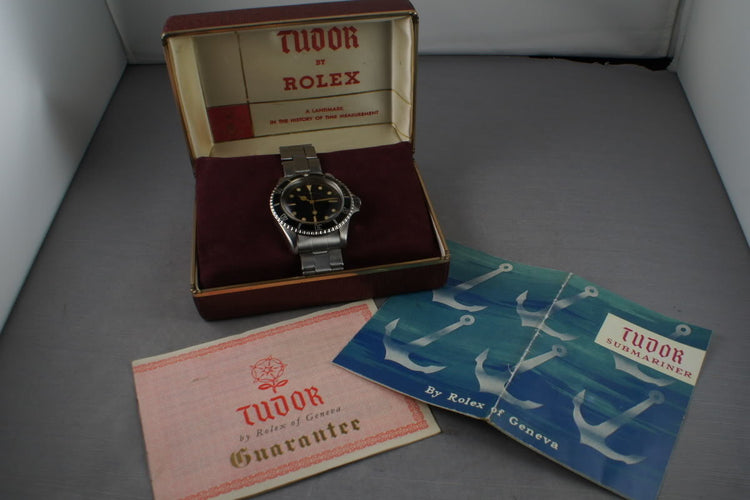 1963 Tudor Submariner 7928 PCG with Box and Papers