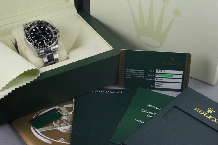 2009 Rolex GMT II 116710