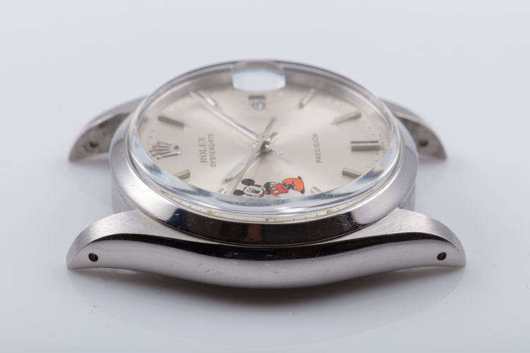 1977 Rolex Oyster Date Precision 6694 with Mickey Mouse and Box & Papers