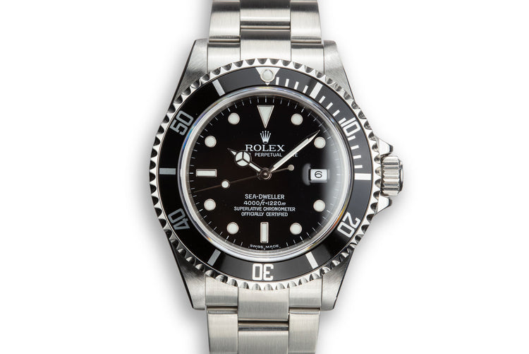 2005 Rolex Sea-Dweller 16600 with Box and Papers