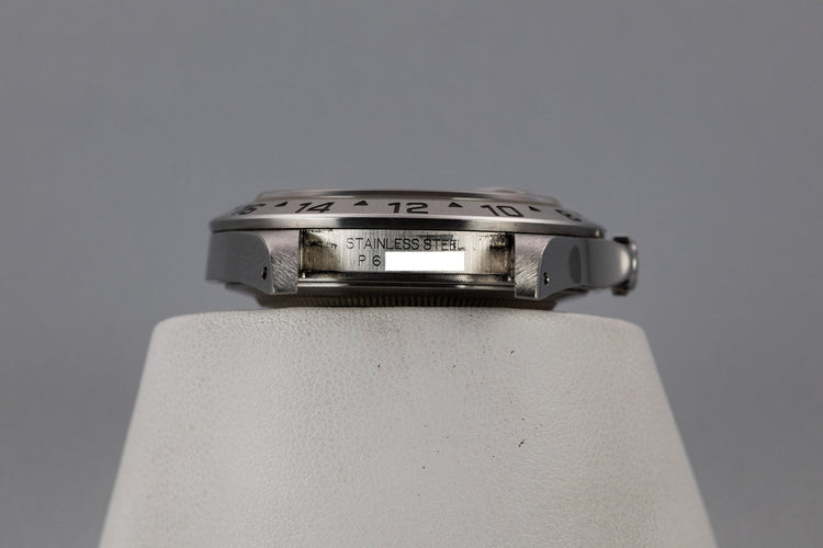 2000 Rolex Explorer II 16570 Black Dial