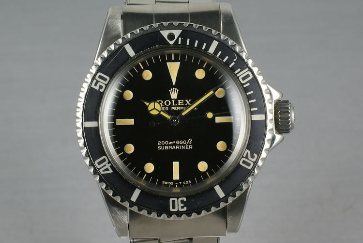 Rolex Submariner 5513 GILT Dial