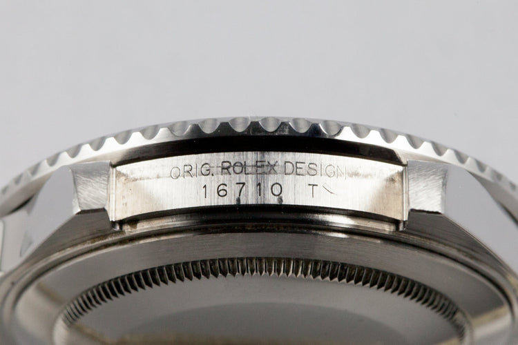 2006 Rolex GMT II 16710 Pepsi Stick Dial with Box and Papers