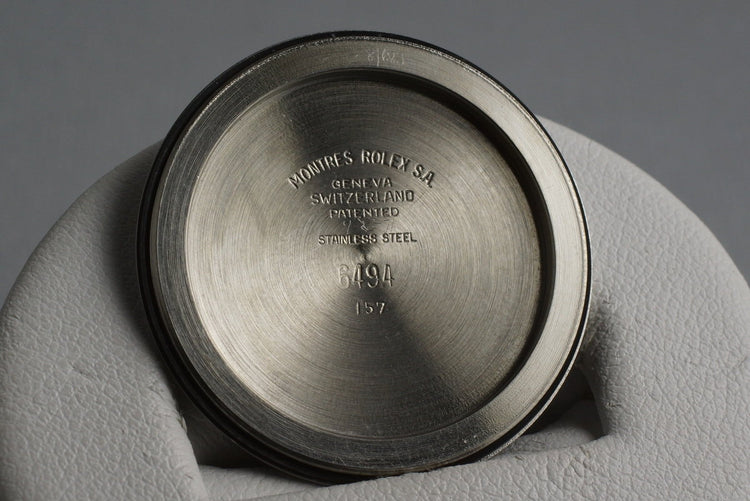 1960 Rolex OysterDate 6694 Cream Dial