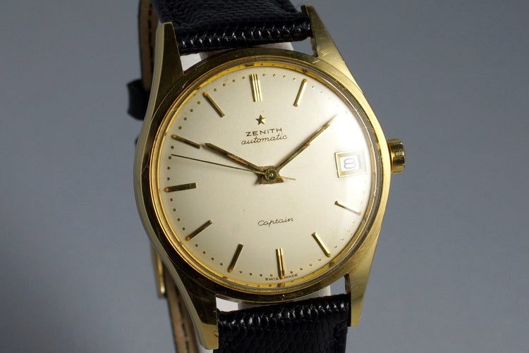Vintage Zenith YG Captain with Date