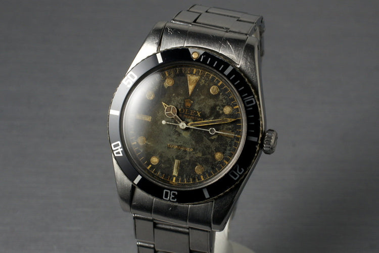 1958 Rolex Submariner 5508 Tropical Dial