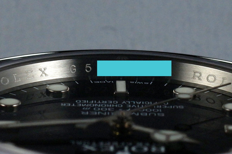 2010 Rolex Submariner 14060M with 4 Line Dial