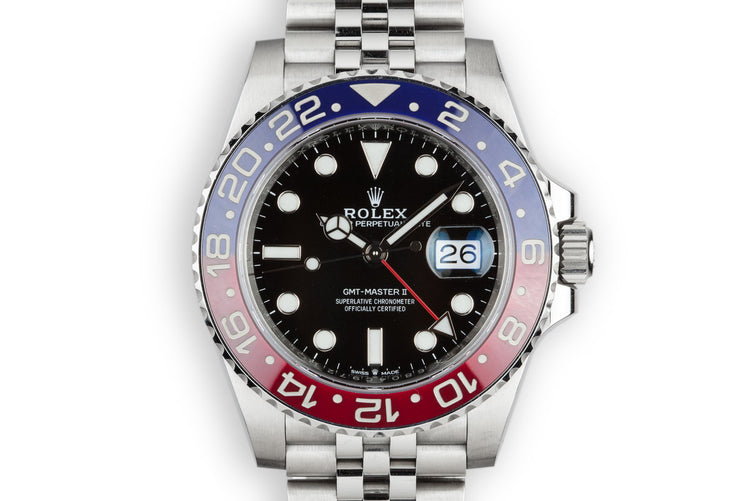 2018 Rolex Ceramic GMT-Master II 126710 BLRO with Box and Papers
