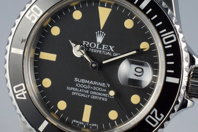 1981 Rolex Submariner 16800