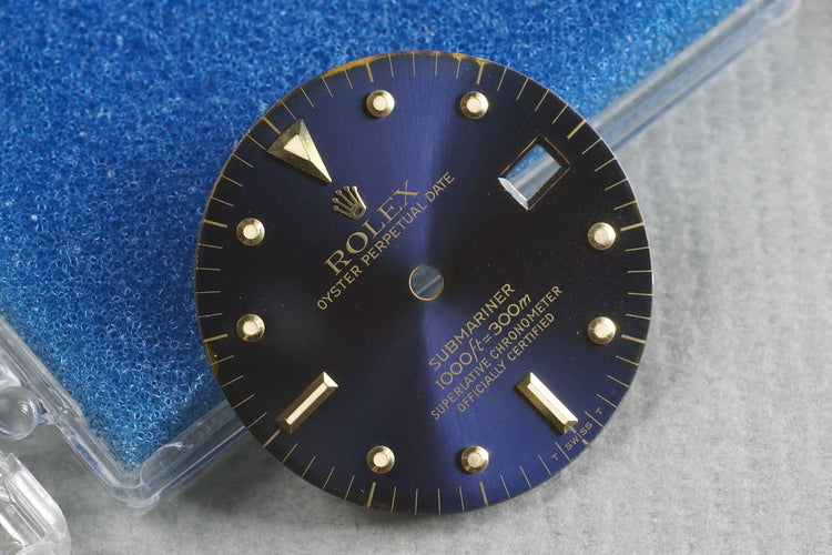 Rolex 18K Submariner Color Change Nipple Dial