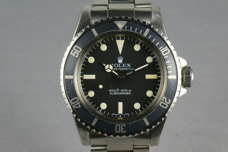 Rolex Submariner 5513 Pre-Comex Dial
