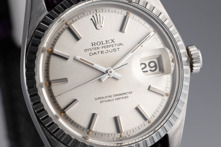1965 Rolex DateJust 1603 Silver Dial