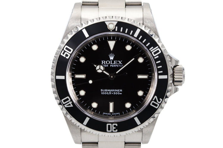 2005 Rolex Submariner 14060M with Box and Papers