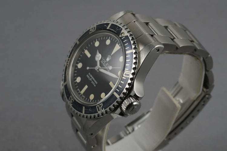 Rolex Submariner 5513 with Maxi Mark 3 dial