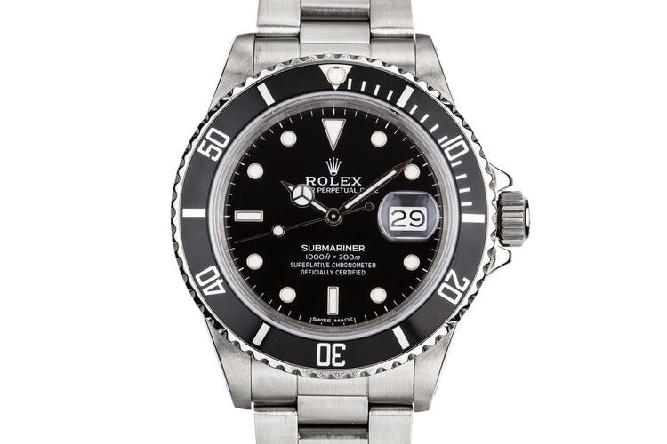 1986 Rolex Submariner 16800