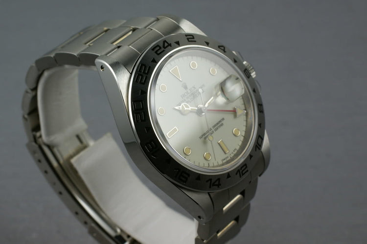 Rolex Explorer II 16550 Unpolished and Mint Cream Dial