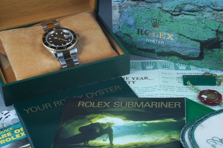 2000 Two Tone Submariner 16613