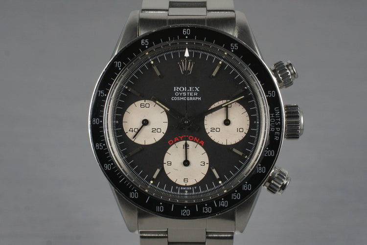 1980 Rolex Daytona 6263 Big Red Daytona Dial with RSC Papers