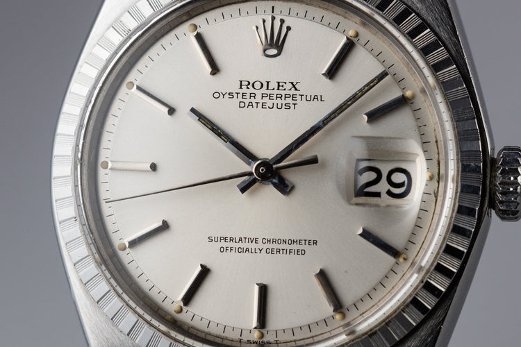 1968 Rolex DateJust 1603 Silver dial