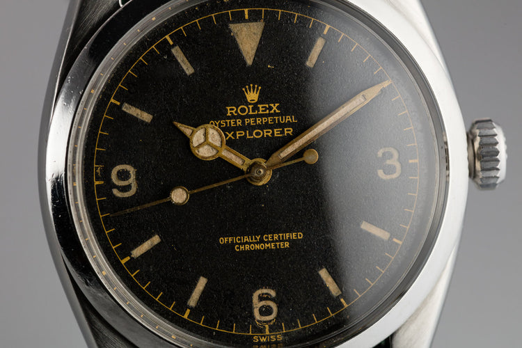 1956 Rolex Explorer 6610 Gilt Dial