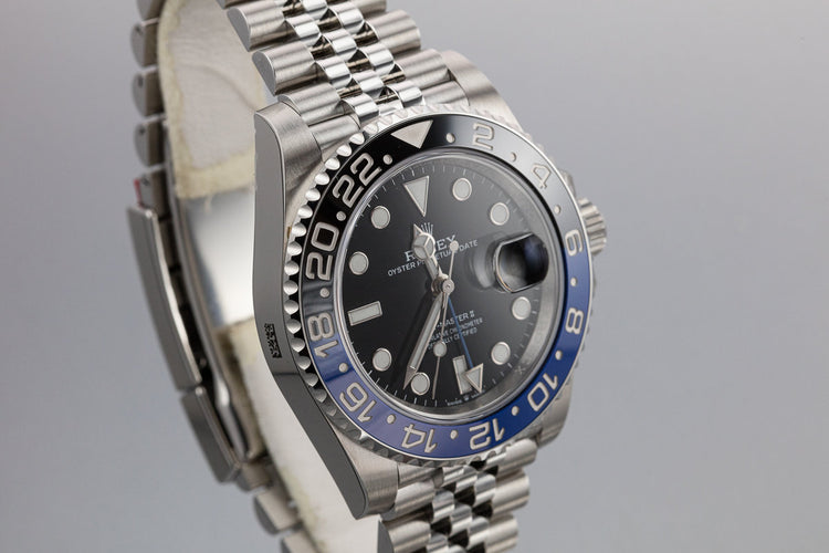 Mint 2019 Rolex GMT-Master II "Batman" 126710 BLNR with Box and Papers
